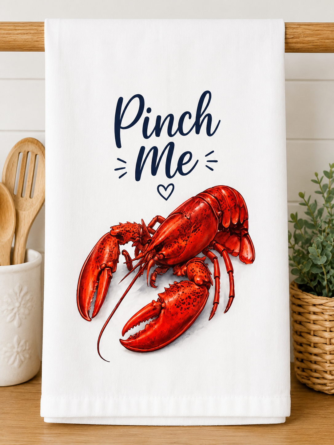 Pinch Me Lobster Kitchen Towel