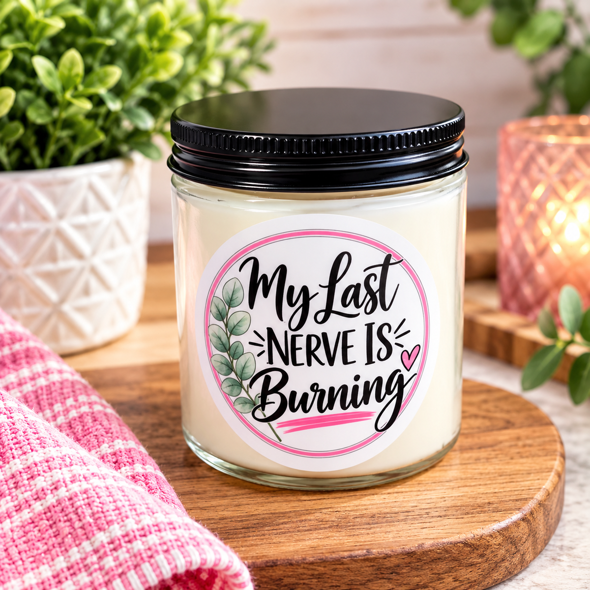 My last nerve is burning candle